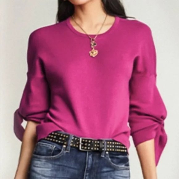 CAbi Sweaters - NWOT Cabi Tether Pullover Sweater Orchard Pink XL #3887